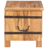 vidaXL Storage Chest 90x40x40 cm Solid Acacia Wood