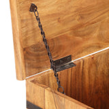 vidaXL Storage Chest 90x40x40 cm Solid Acacia Wood