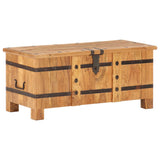 vidaXL Storage Chest 90x40x40 cm Solid Acacia Wood