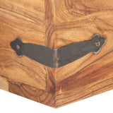 vidaXL Storage box 40x40x40 cm solid acacia wood