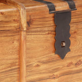 vidaXL Storage Chest 90x40x40 cm Solid Acacia Wood