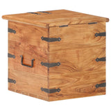 vidaXL Storage box 40x40x40 cm solid acacia wood