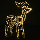 vidaXL 3-piece Christmas Reindeer Light Display with 229 LEDs