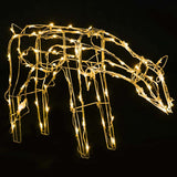 vidaXL 3-piece Christmas Reindeer Light Display with 229 LEDs