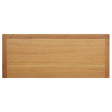 vidaXL Schoenenrek 90x37x45 cm massief eikenhout