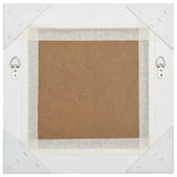 vidaXL Wandspiegel barok stijl 40x40 cm wit