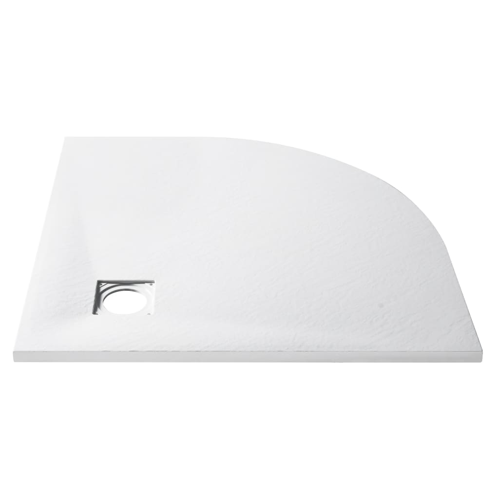 vidaXL Shower Tray 90x90 cm SMC White