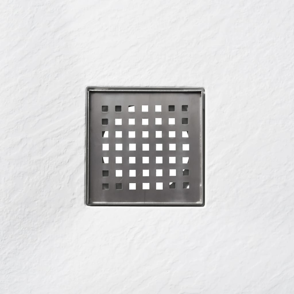 vidaXL Shower Tray 90x90 cm SMC White