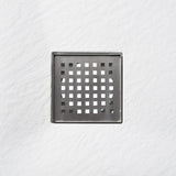 vidaXL Shower Tray 90x90 cm SMC White