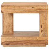 vidaXL Salontafel 45x45x40 cm massief acaciahout