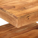 vidaXL Salontafel 45x45x40 cm massief acaciahout
