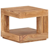 vidaXL Salontafel 45x45x40 cm massief acaciahout