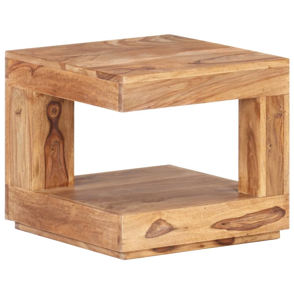 vidaXL Salontafel 45x45x40 cm massief acaciahout