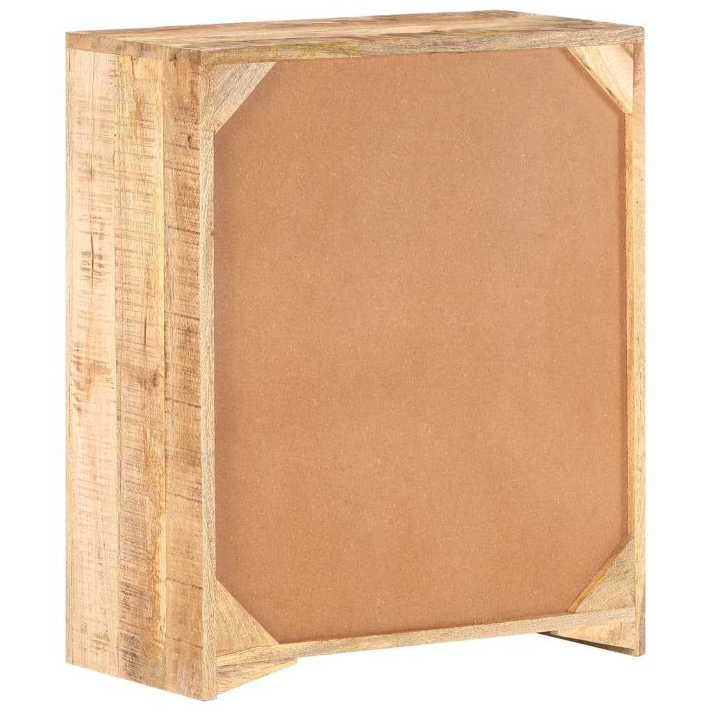 vidaXL Dressoir 59x33x75 cm rouge mangohout