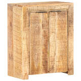 vidaXL Dressoir 59x33x75 cm rouge mangohout