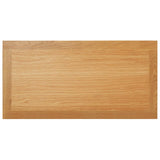 vidaXL Salontafel 90x45x40 cm massief eikenhout