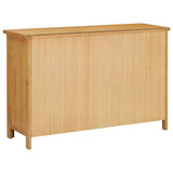 vidaXL Ladekast 105x33,5x73 cm massif eikenhout
