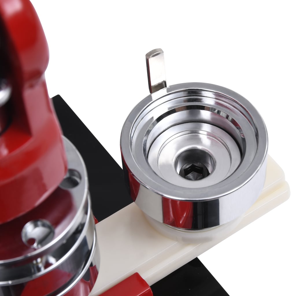 vidaXL Button Maker with Circle Cutter 58 mm