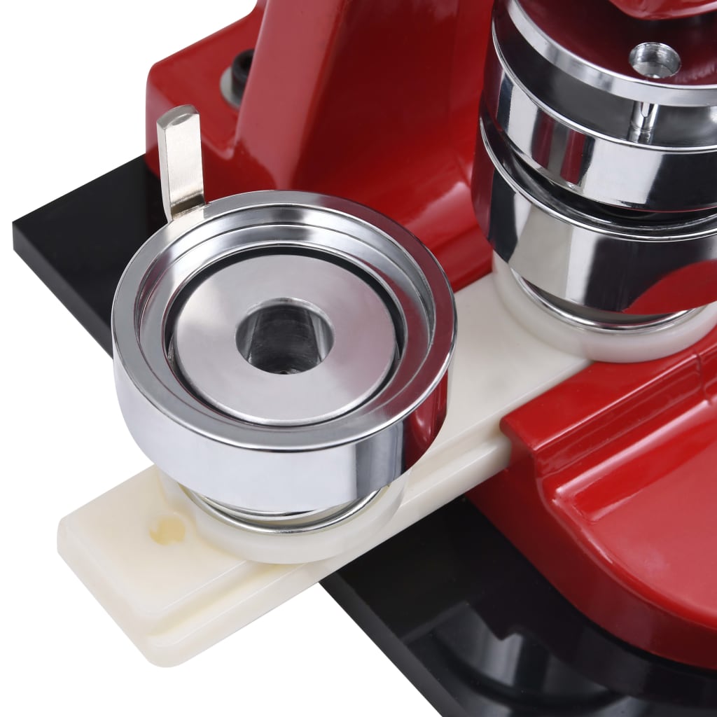 vidaXL Button Maker with Circle Cutter 58 mm