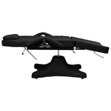 vidaXL Massage Table 180x62x(86.5-118) cm White