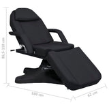 vidaXL Massage Table 180x62x(86.5-118) cm White