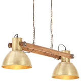 vidaXL Hanglamp industrieel 25 W E27 109 cm zilverkleurig