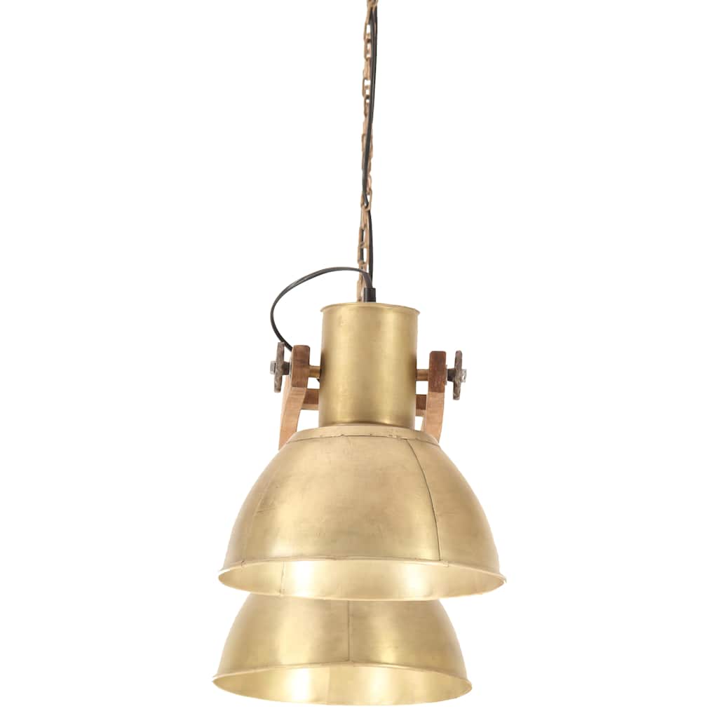 vidaXL Hanglamp industrieel 25 W E27 109 cm zilverkleurig