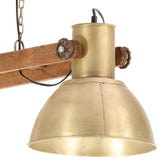 vidaXL Hanglamp industrieel 25 W E27 109 cm zilverkleurig