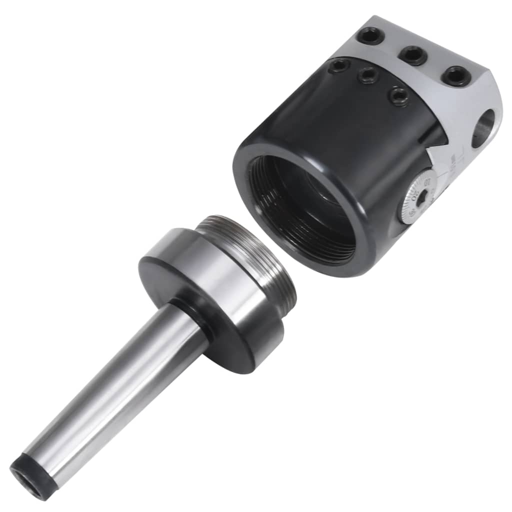 vidaXL 15-delige Boorgereedschapsset met MT2-F1-12 boorkop 50 mm