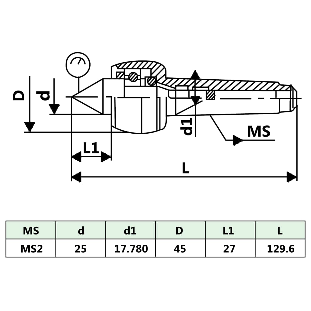 vidaXL Draaicenter MT2