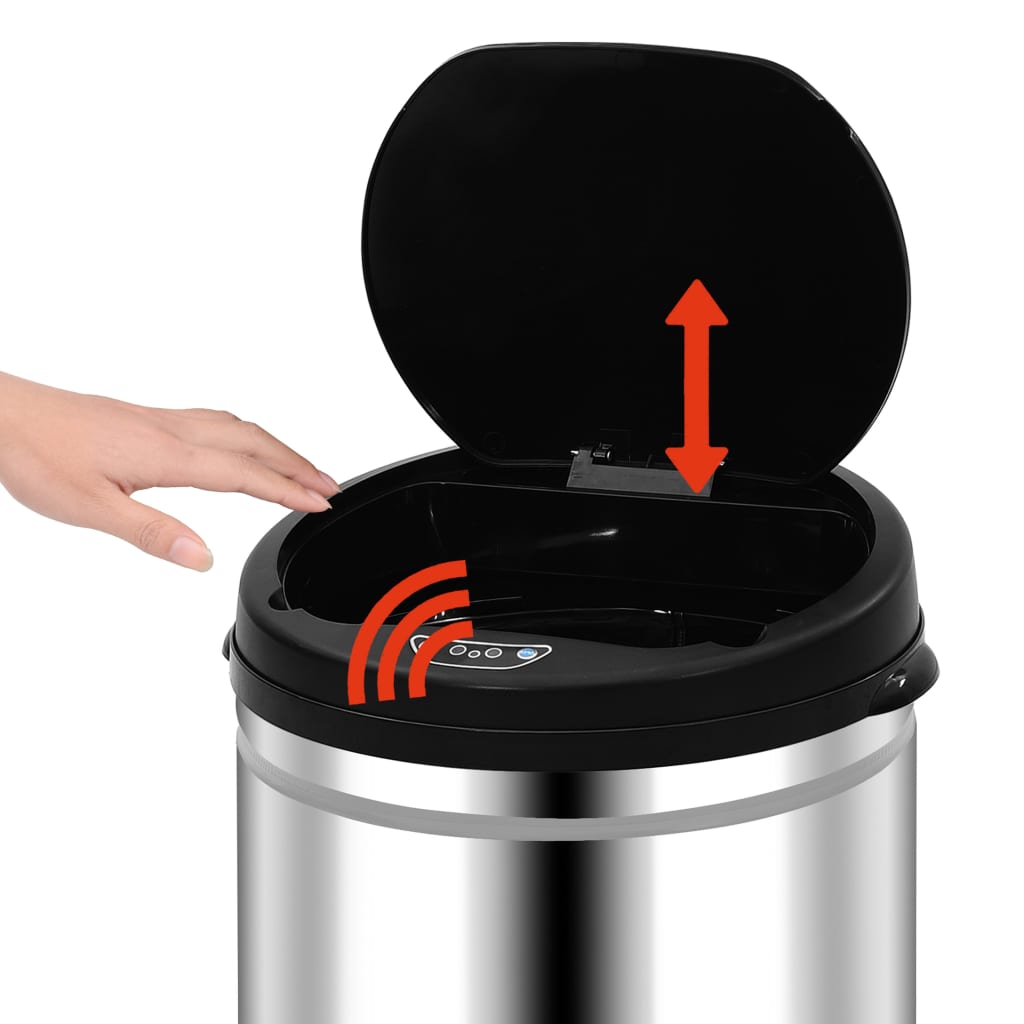 vidaXL Cuiseur à pâtisserie avec capteur automatique 30 L en acier inoxydable