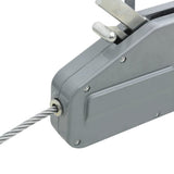 vidaXL Winch with Steel Cable 800 kg