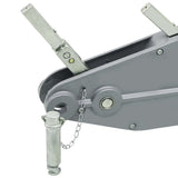 vidaXL Winch with Steel Cable 800 kg