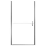 vidaXL Douchedeur 81x195 cm verre dur