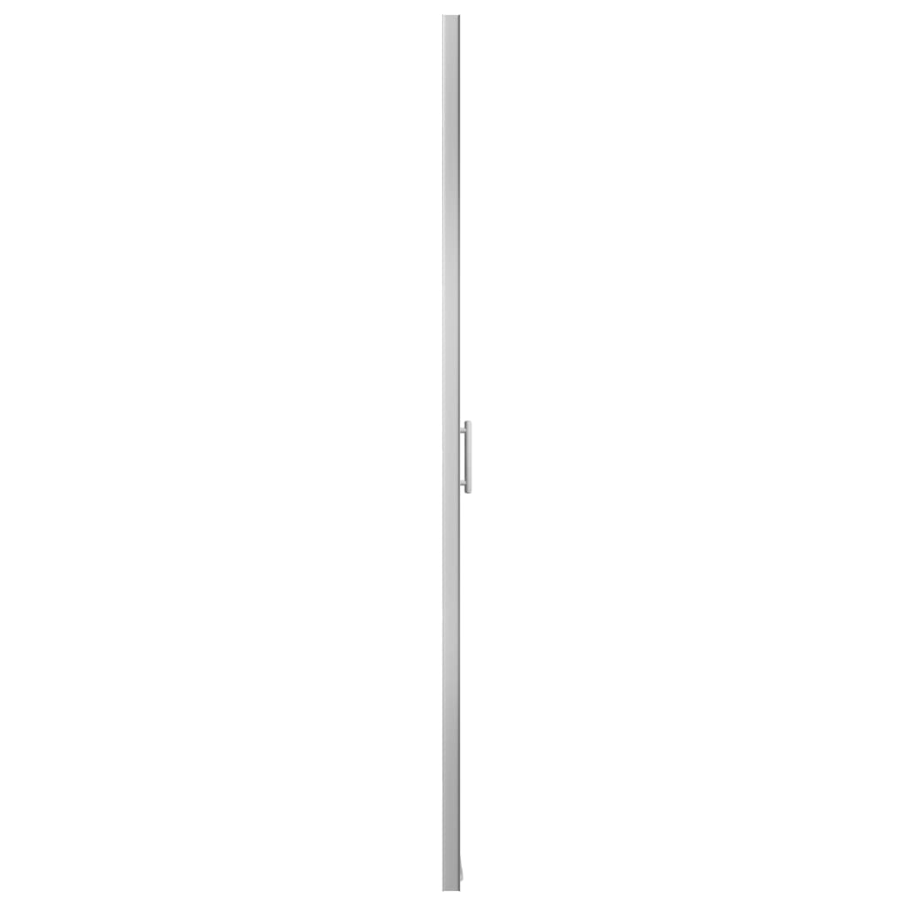 vidaXL Douchedeur 81x195 cm verre dur