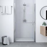 vidaXL Douchedeur 81x195 cm verre dur