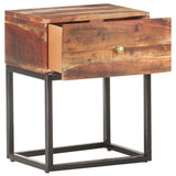 vidaXL Nightstand 40x30x50 cm rough acacia wood