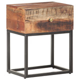 vidaXL Nightstand 40x30x50 cm rough acacia wood