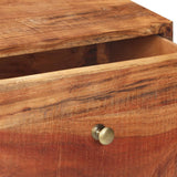vidaXL Wandtafel 90x35x75 cm ruw acaciahout