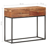 vidaXL Wandtafel 90x35x75 cm ruw acaciahout