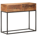 vidaXL Wandtafel 90x35x75 cm ruw acaciahout