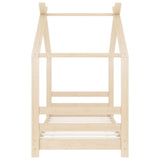 vidaXL Kids' Bed Frame Solid Pine Wood 70x140 cm