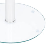 vidaXL Salontafel 40 cm gehard glas transparant