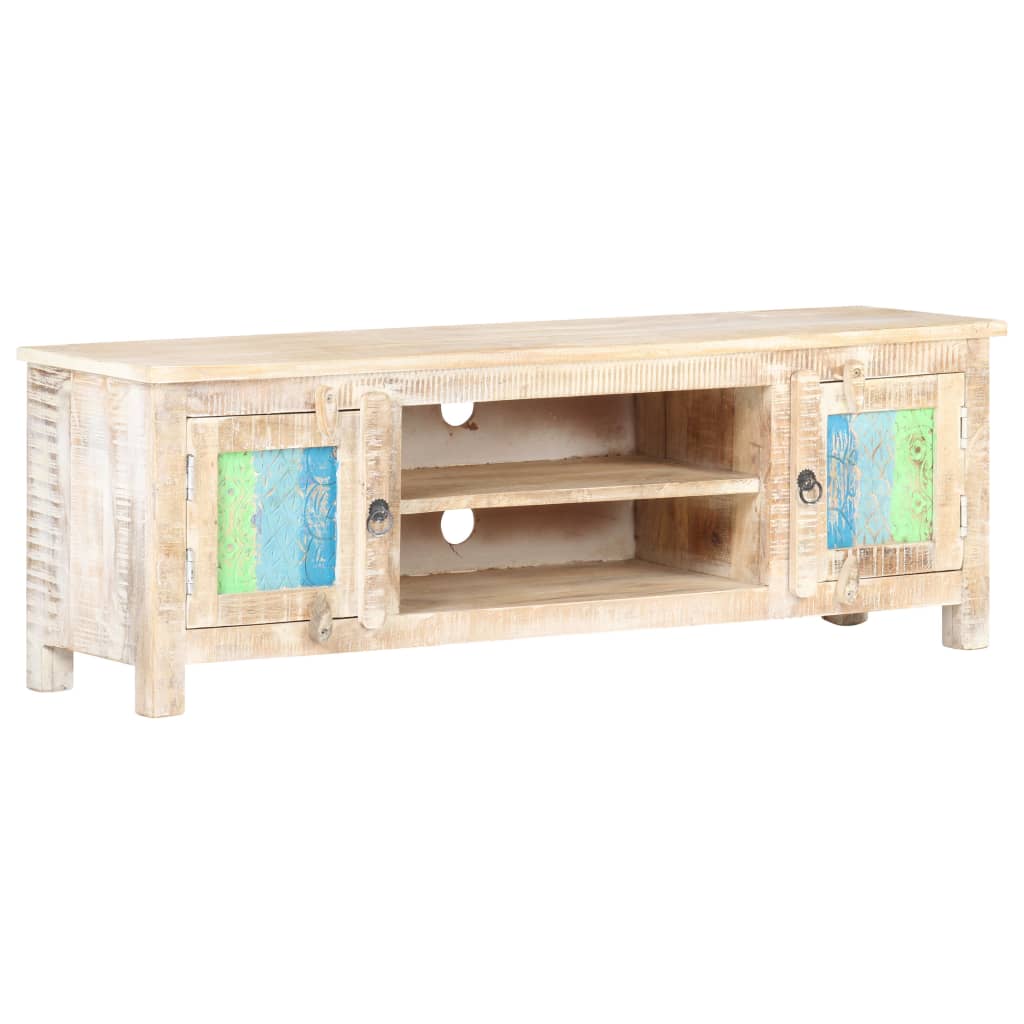 vidaXL Tv-meubel 120x30x40 cm ruw acaciahout