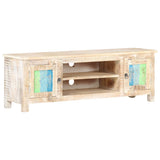 vidaXL Tv-meubel 120x30x40 cm ruw acaciahout