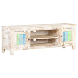 vidaXL Tv-meubel 120x30x40 cm ruw acaciahout