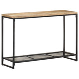 vidaXL Wandtafel 110x35x75 cm massief mangohout