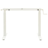 vidaXL Zit-stabureauframe met slinger handmatig wit