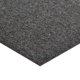 vidaXL Dalles de moquette 20 pcs Rayé Anthracite 50 x 50 cm 100% Polypropylène