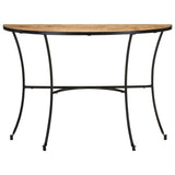vidaXL Bijzettafel 110x40x77 cm massief mangohout